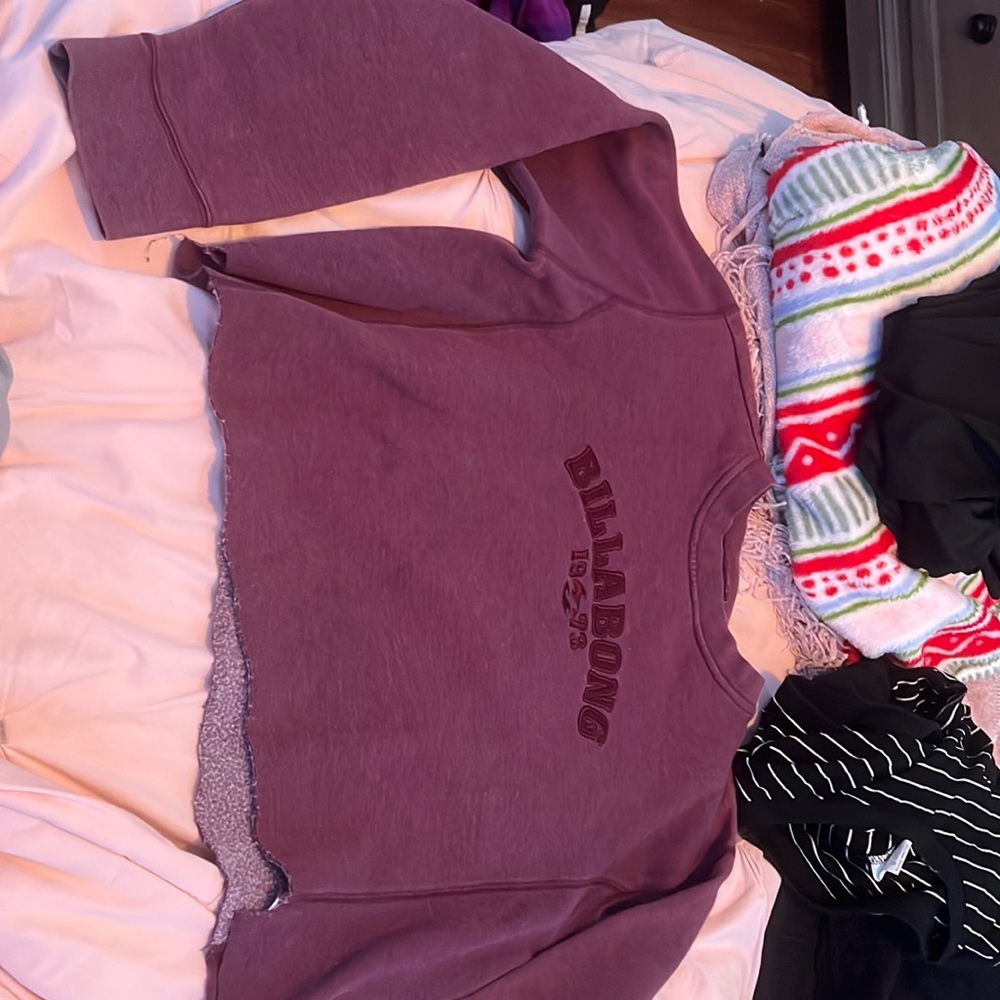 I also don’t wear long sleeves at much and it’s taking up space in my closet